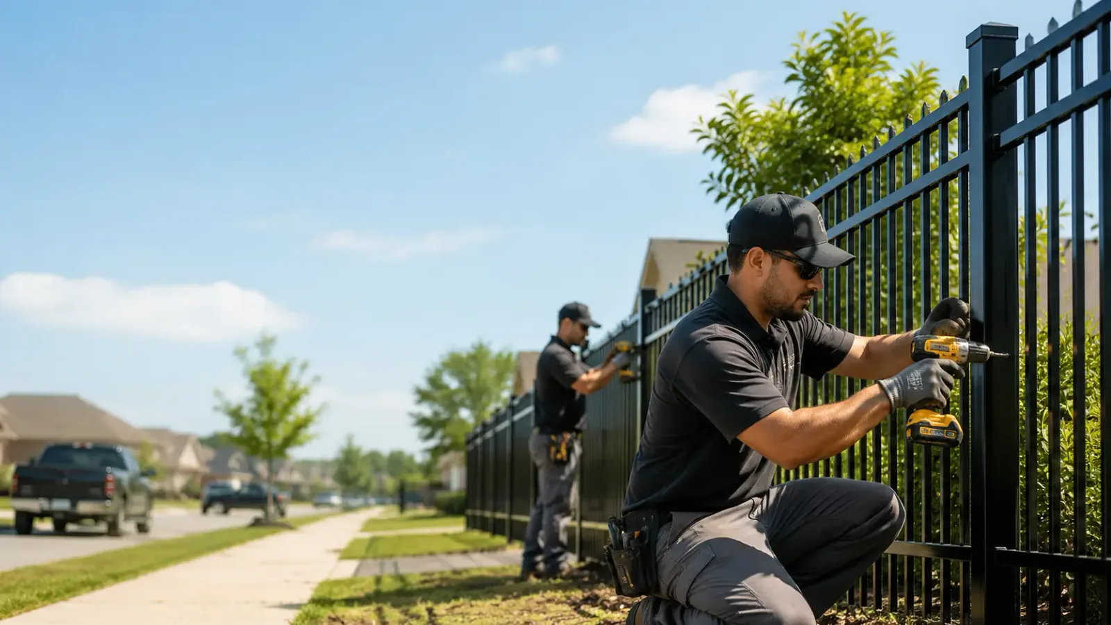 Metal Fence Installation in Harlingen, TX